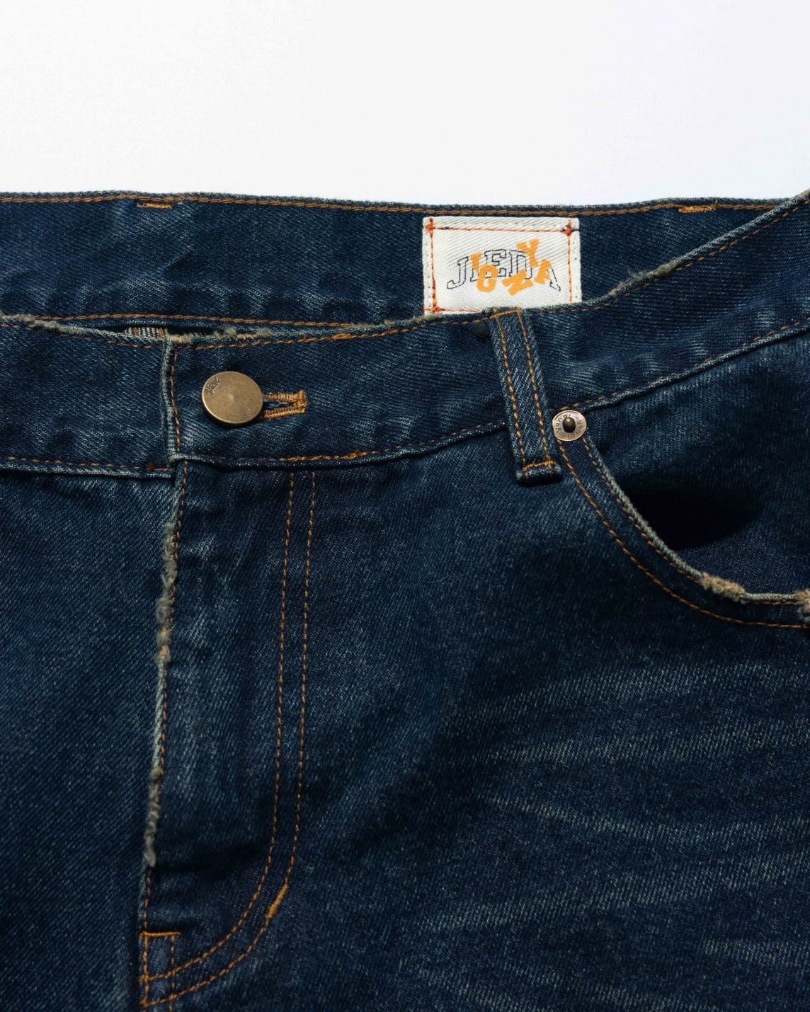 YANGI × JIEDA Vintage Distressed Fades Denim