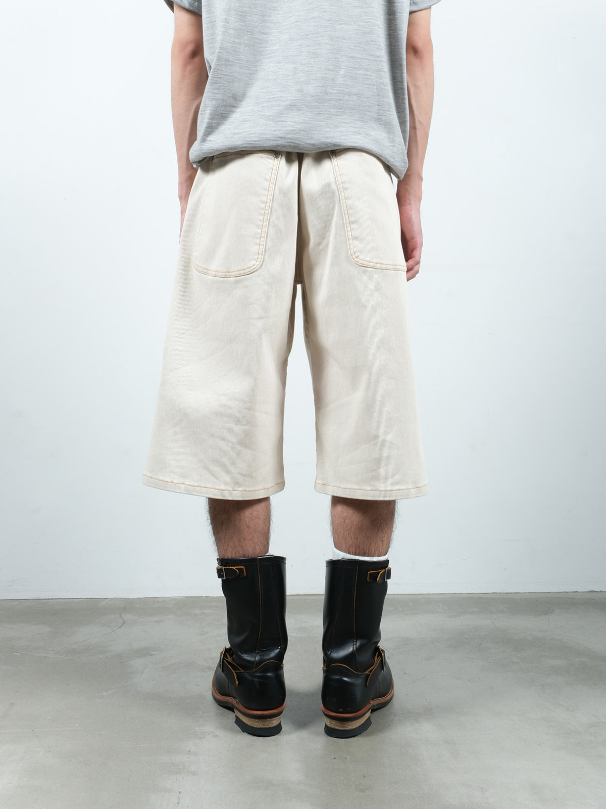 3D 3/4 FADE PIQUE PANTS