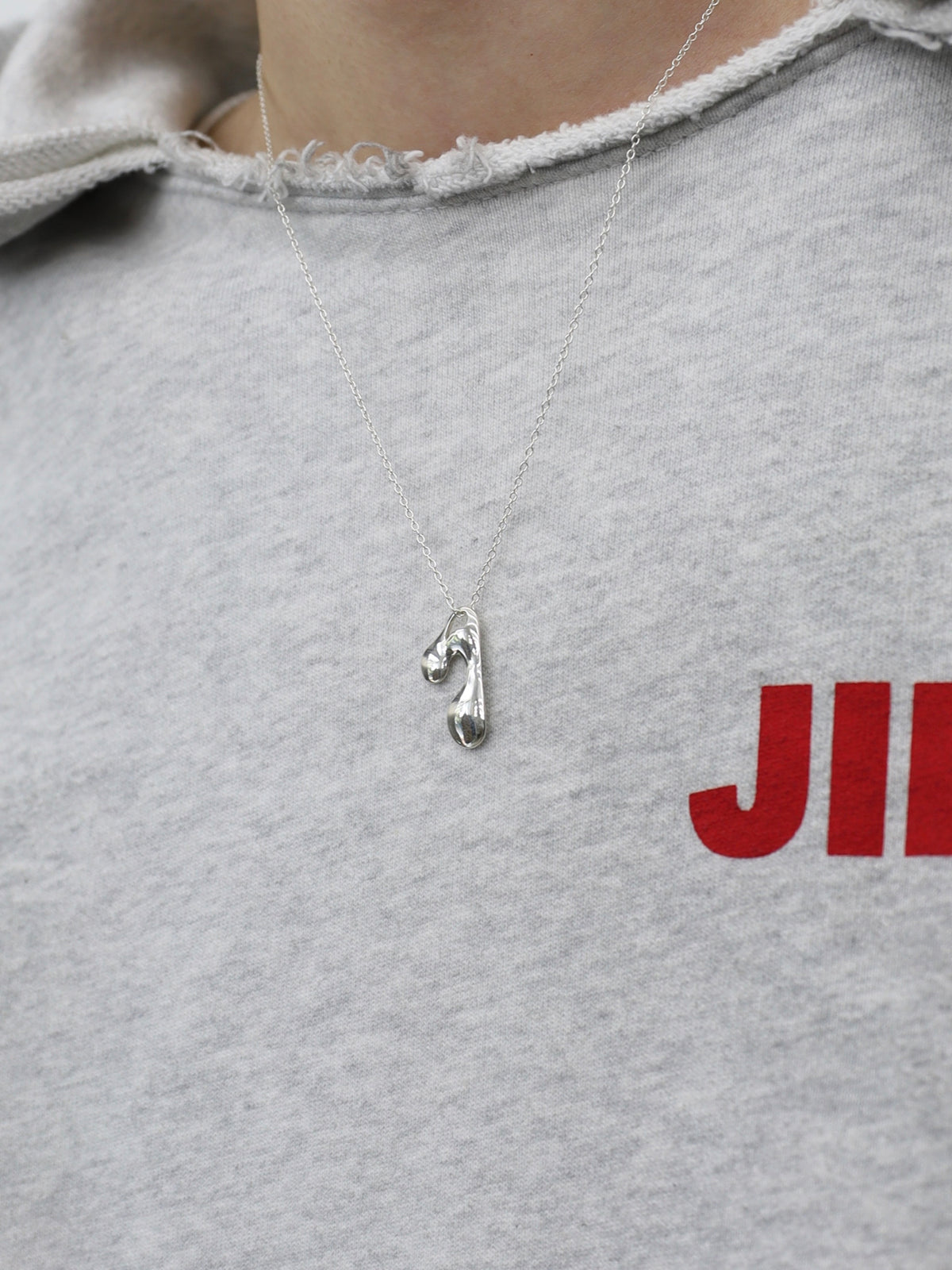 925 SILVER J NECKLACE