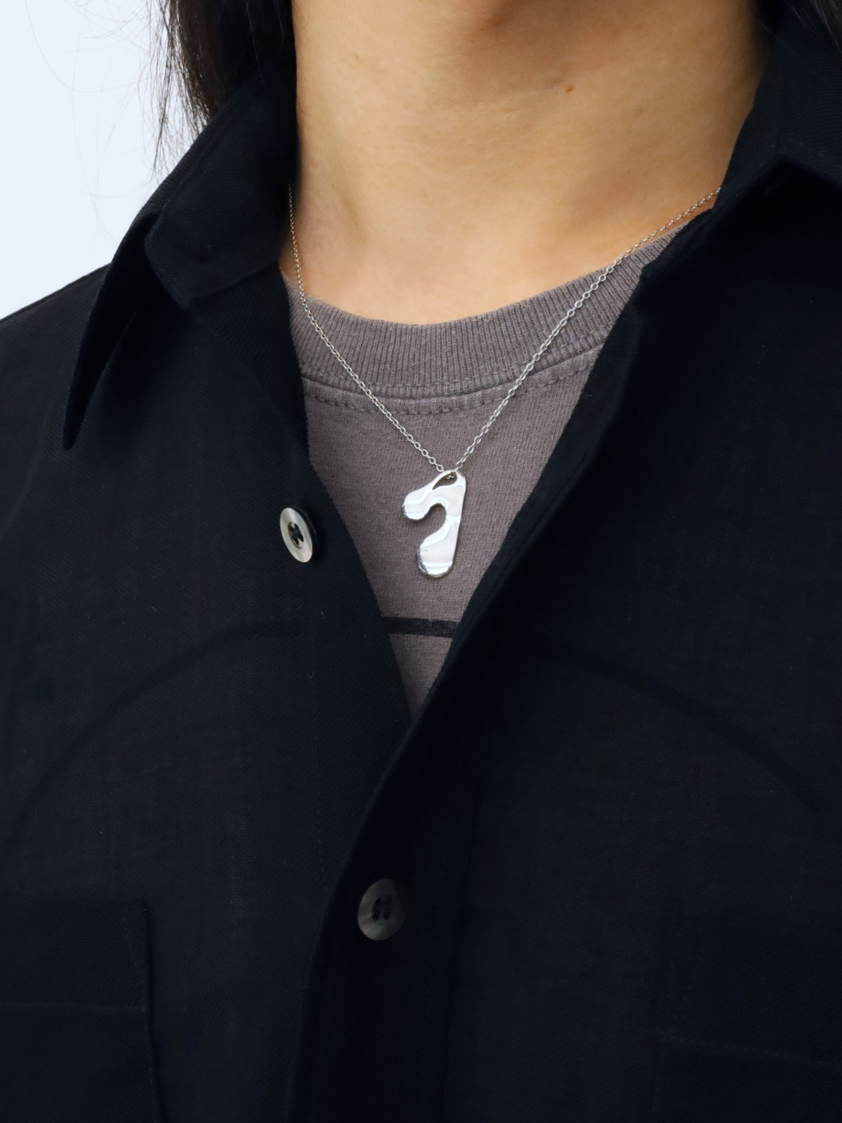 925 SILVER J NECKLACE
