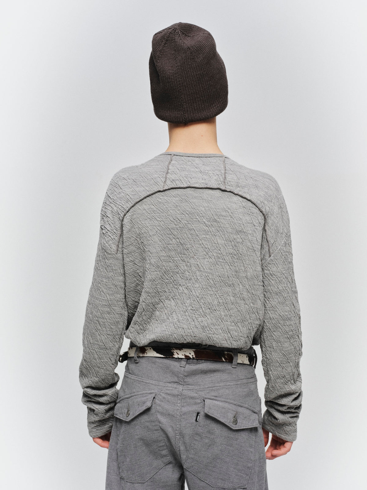 GAUZE SNAP CARDIGAN
