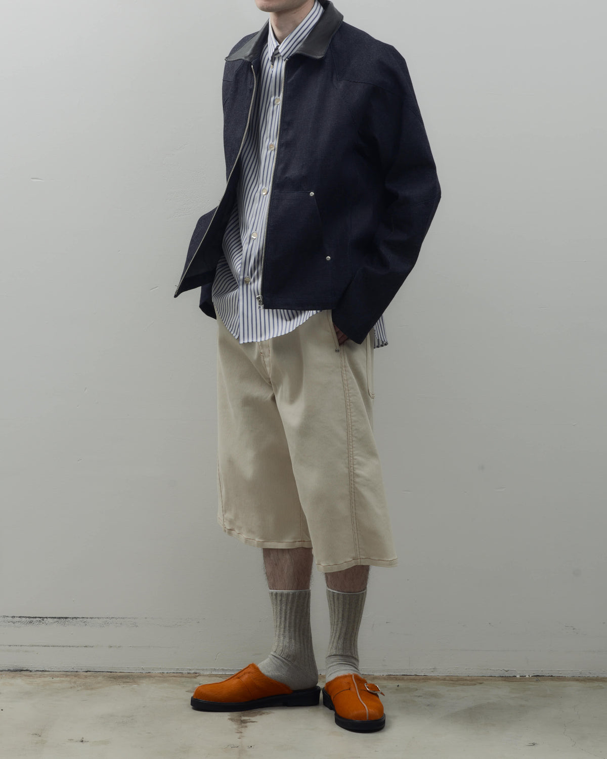 3D 3/4 FADE PIQUE PANTS