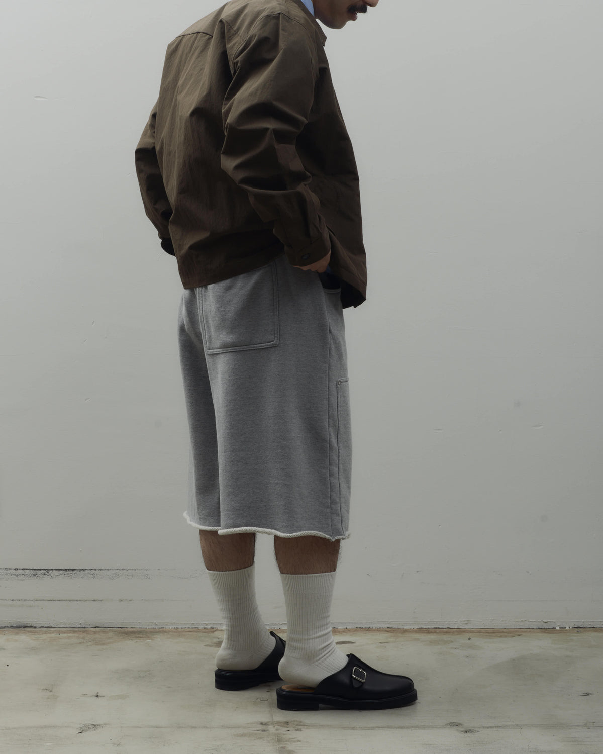 3/4 DOUBLE KNEE SWEAT PANTS