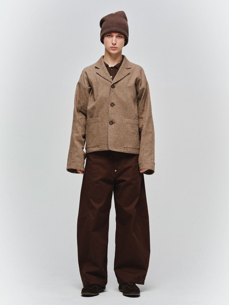 DRAPING CHINO PANTS