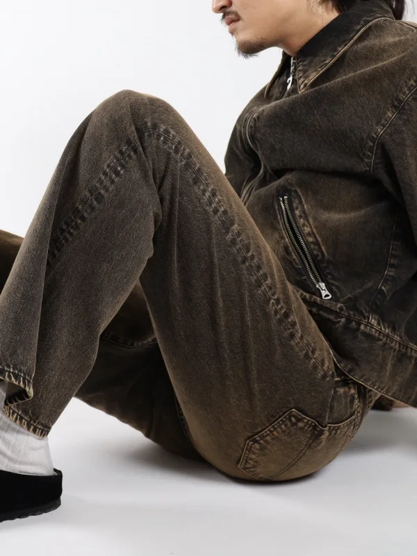 REGULAR FIT DENIM PANTS