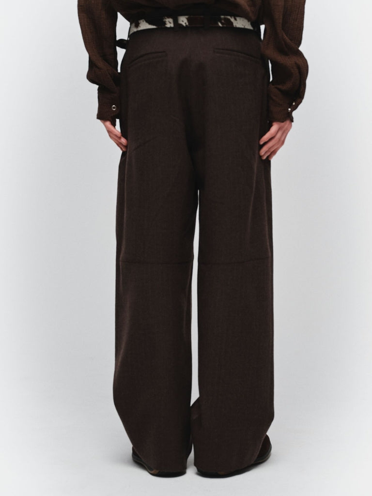 DRAPING TUCK SLACKS