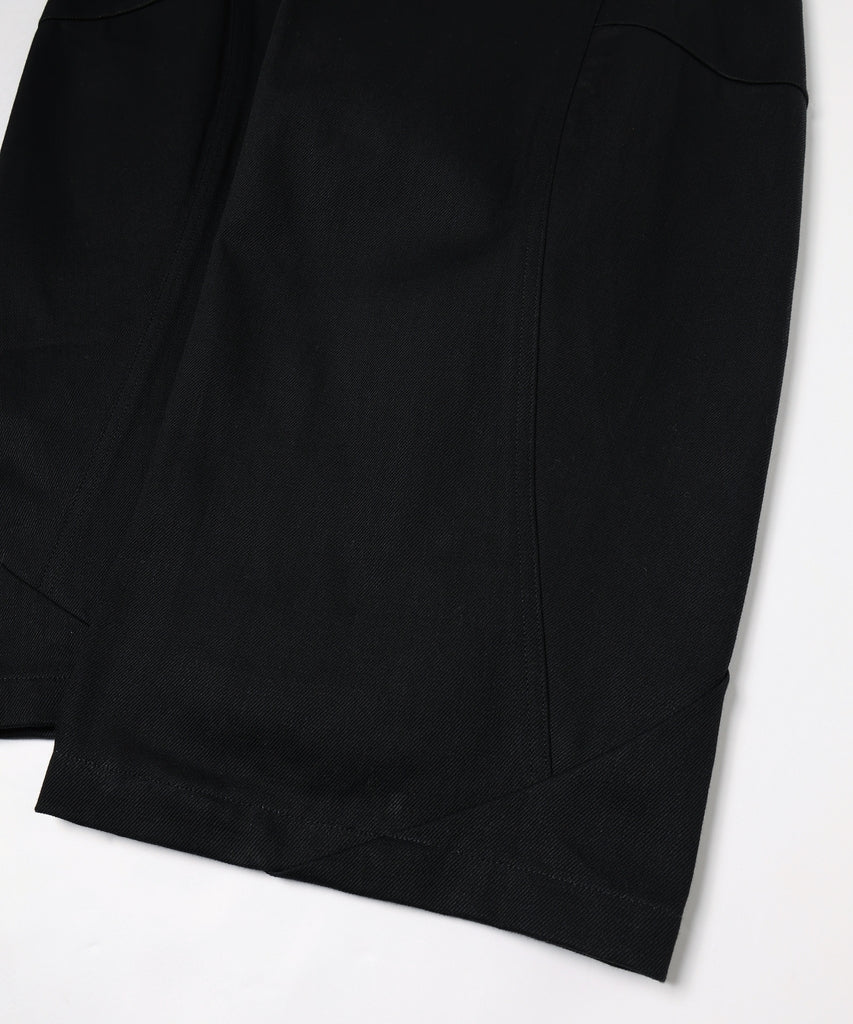 DRAPING DENIM PANTS