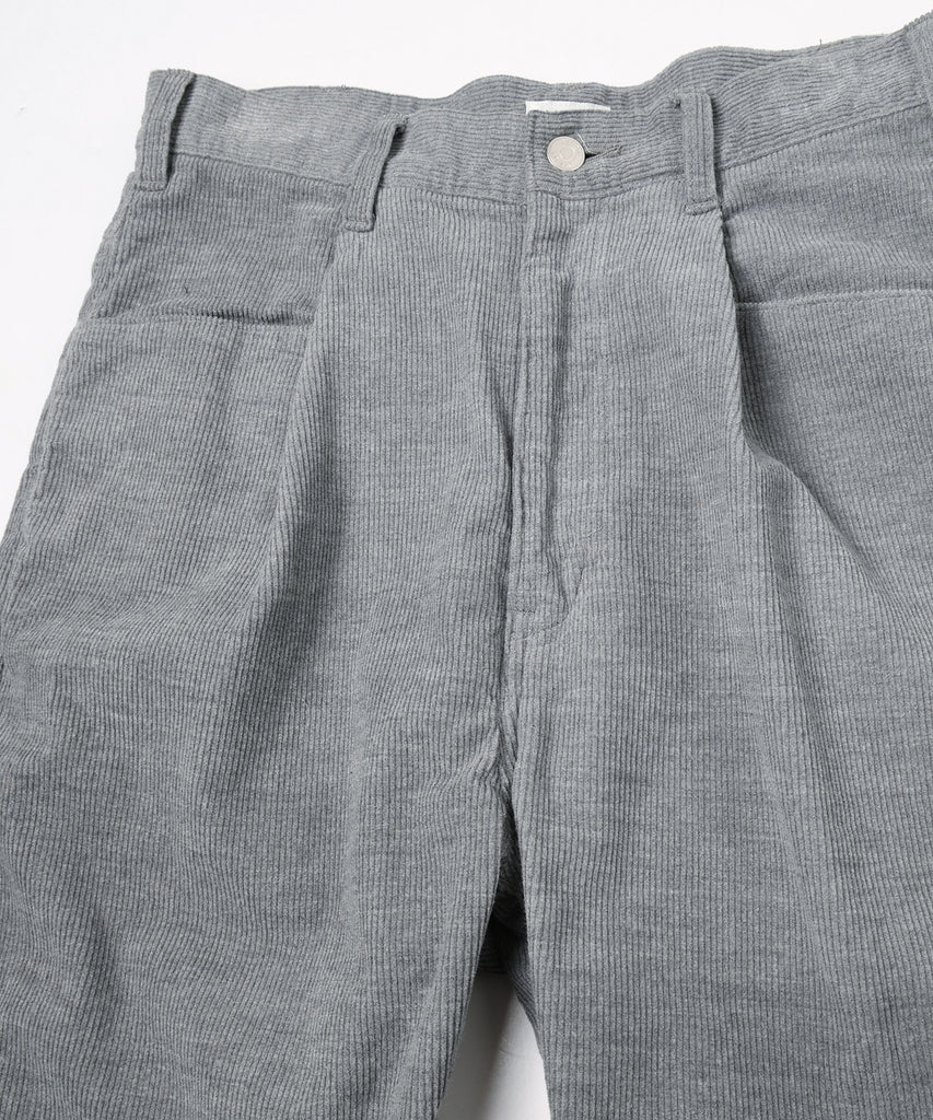 ENGINEERED DRAPING FLARE CORDUROY PANTS