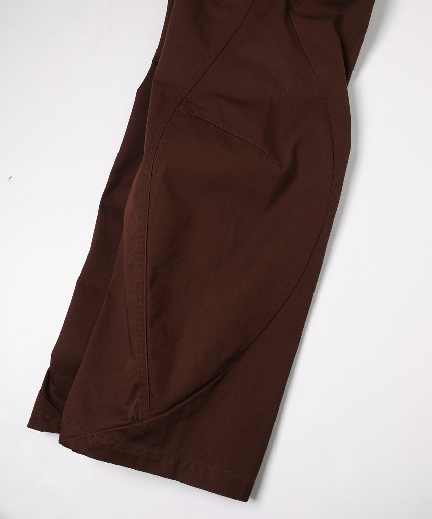 DRAPING CHINO PANTS