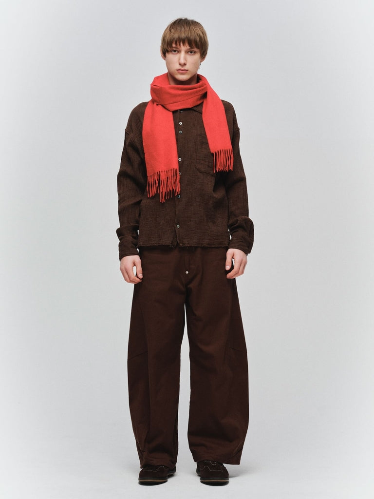 DRAPING CHINO PANTS