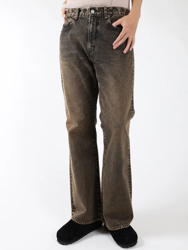 REGULAR FIT DENIM PANTS