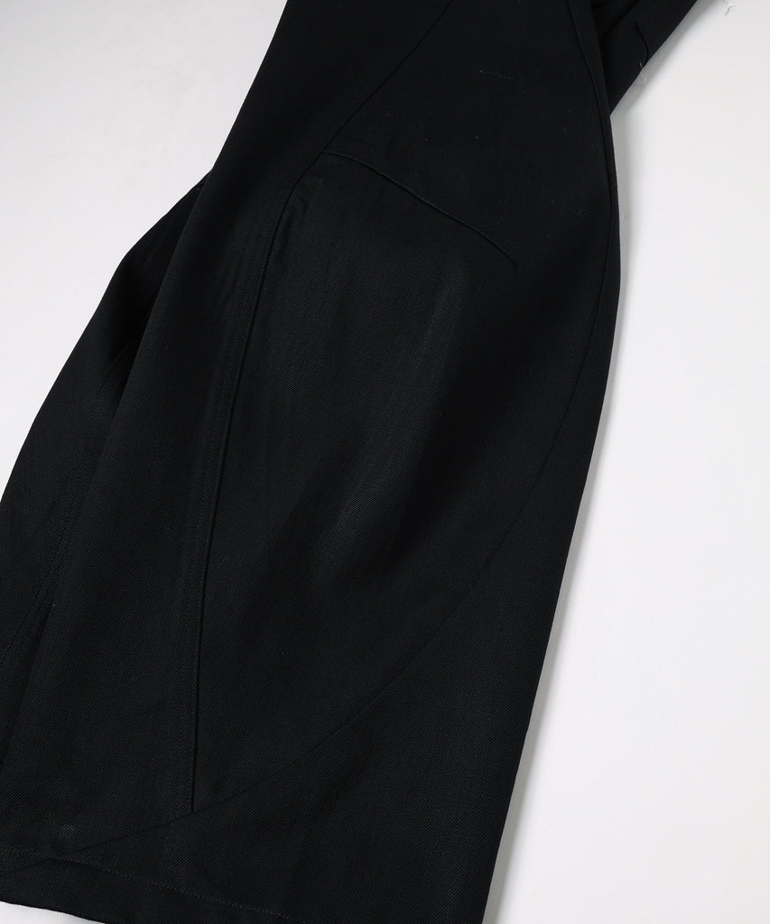 DRAPING DENIM PANTS