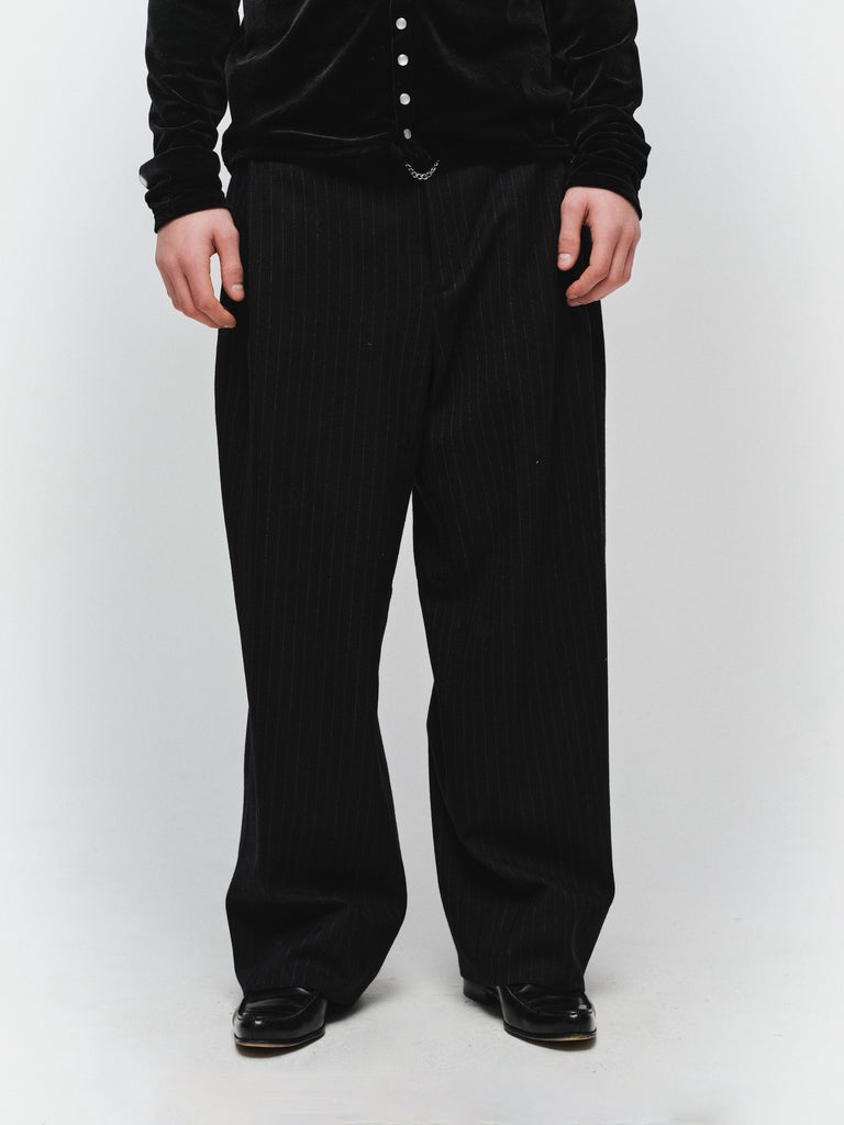 DRAPING TUCK SLACKS