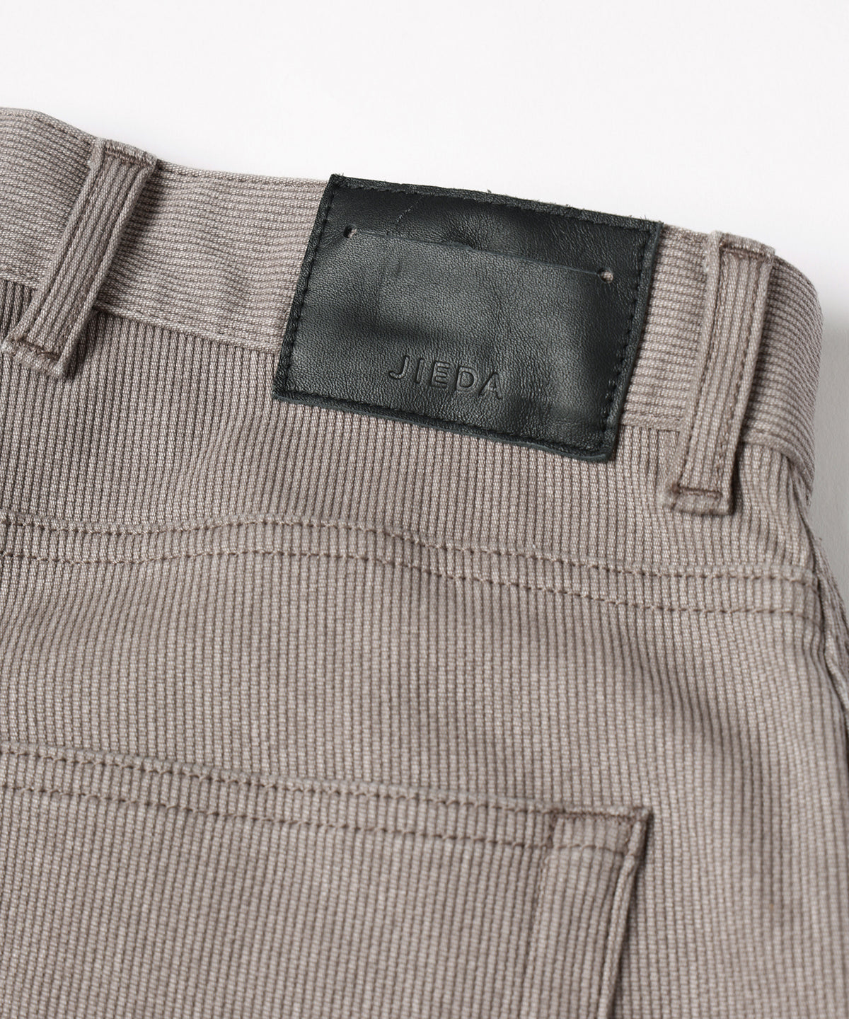 [SAMPLE] ONE TUCK FADE PIQUE PANTS
