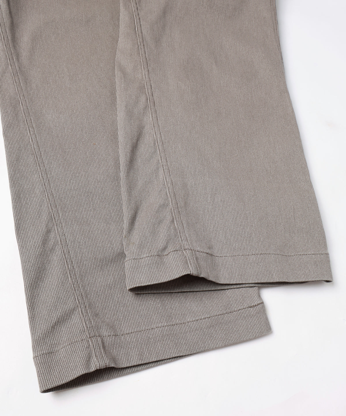 [SAMPLE] ONE TUCK FADE PIQUE PANTS