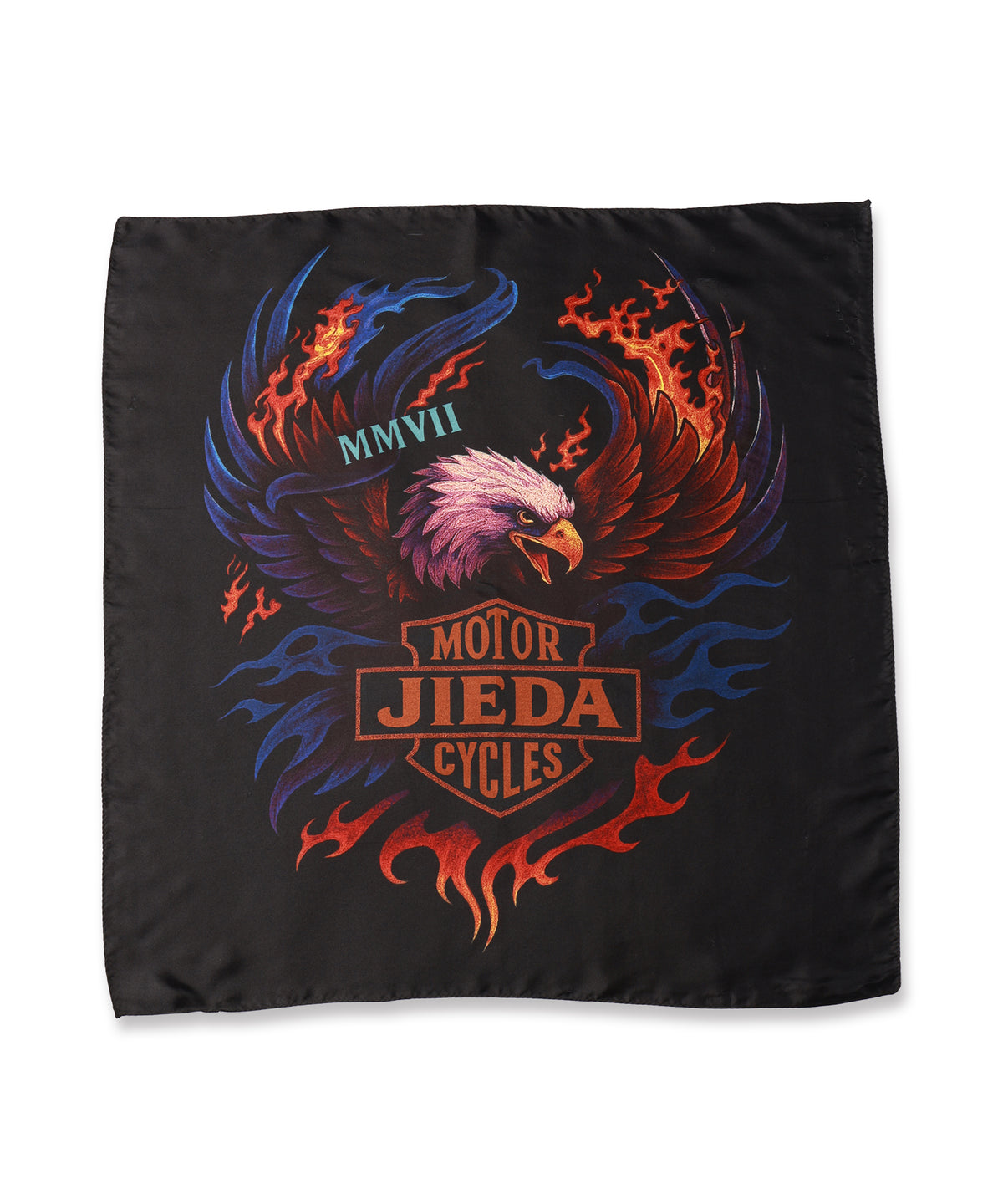 [SAMPLE] BIG MOTOR SILK SCARF
