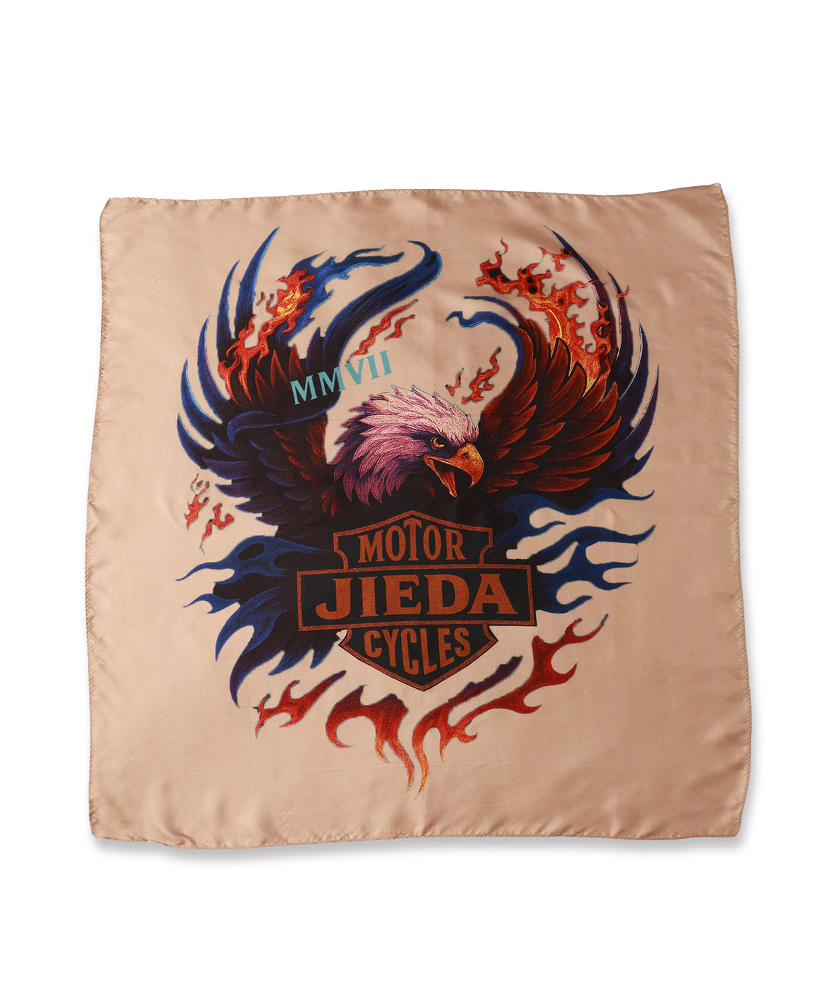 [SAMPLE] BIG MOTOR SILK SCARF