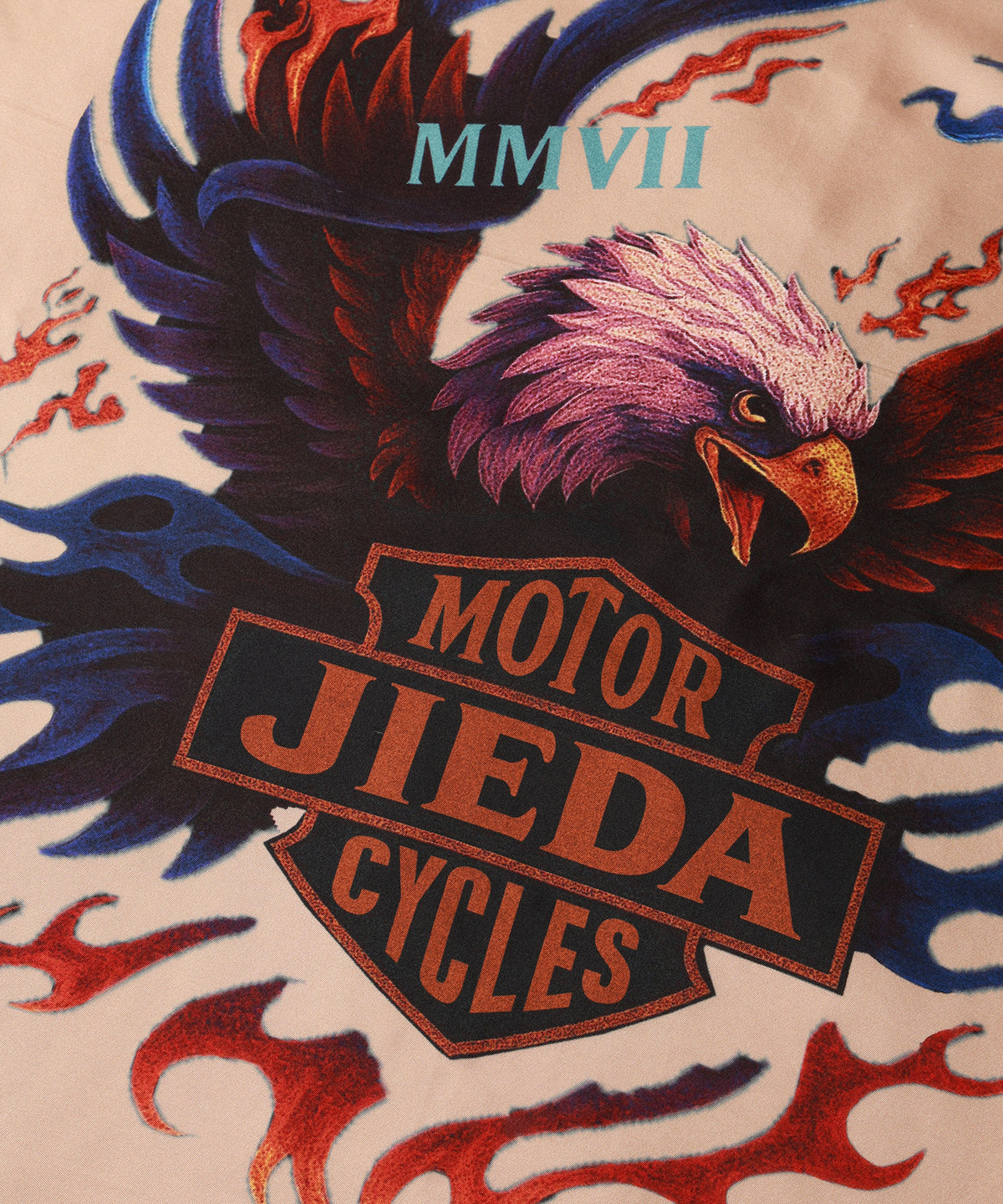 [SAMPLE] BIG MOTOR SILK SCARF