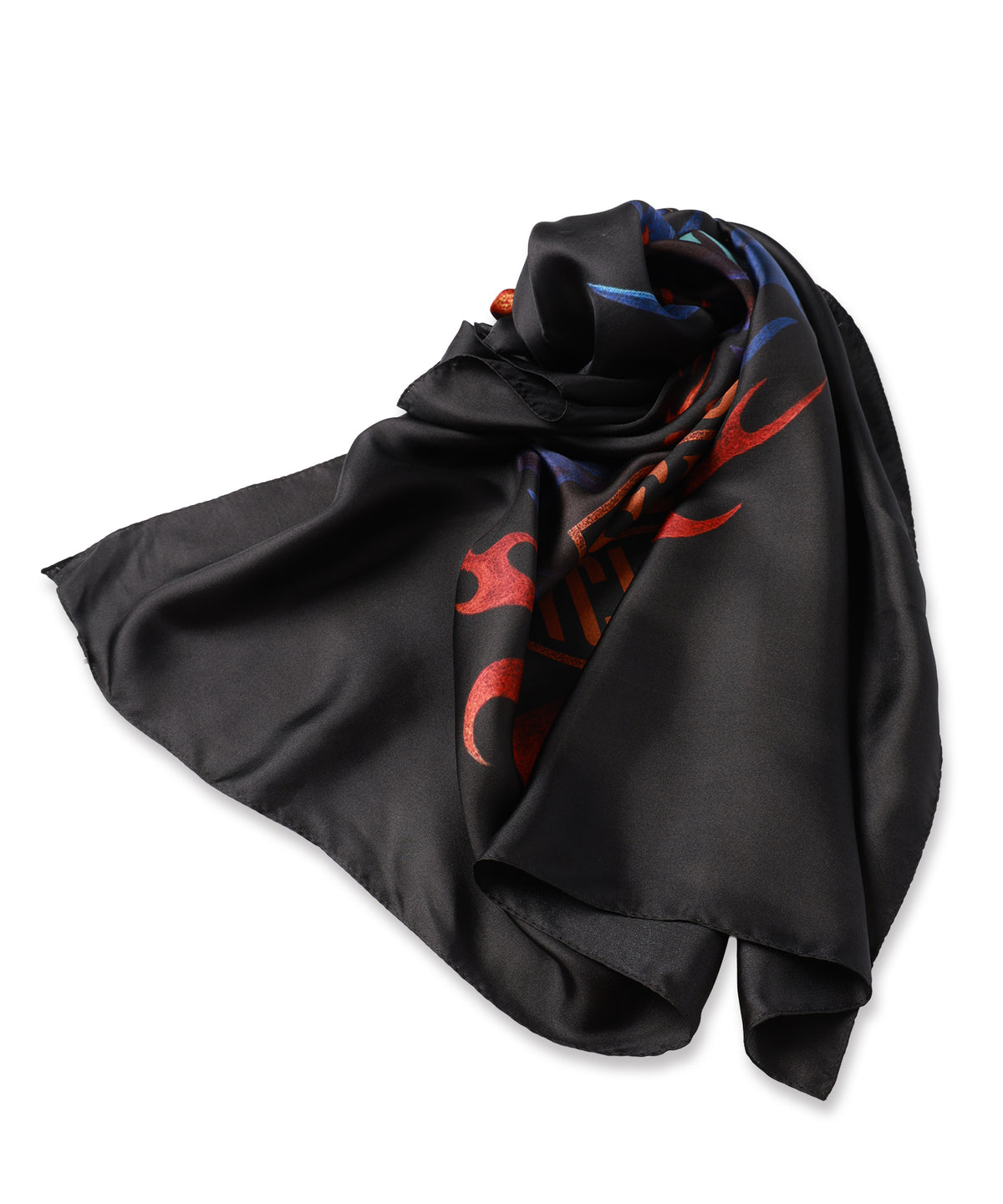 [SAMPLE] MOTOR SILK SCARF
