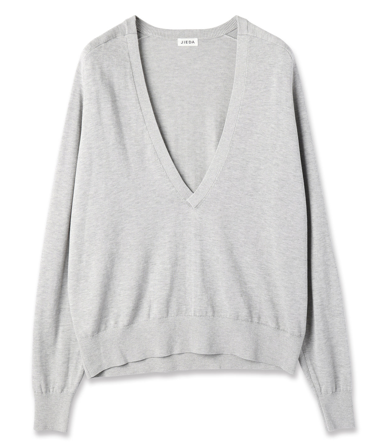 [SAMPLE] COTTON SILK V NECK KNIT