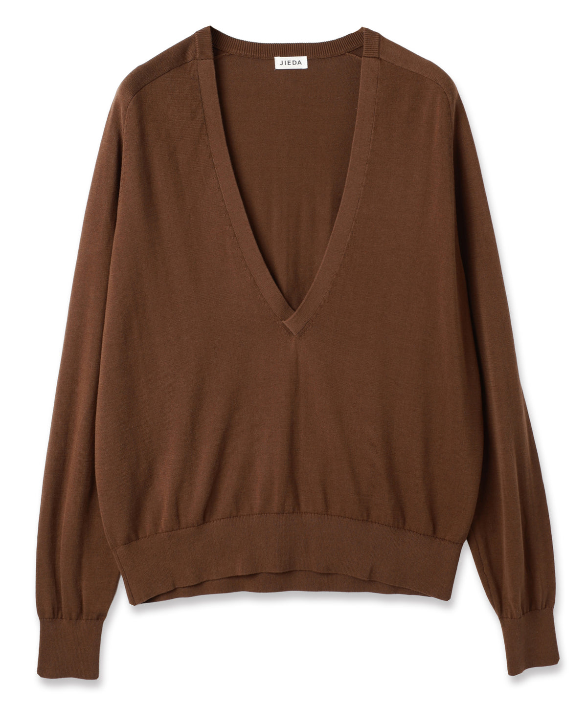[SAMPLE] COTTON SILK V NECK KNIT