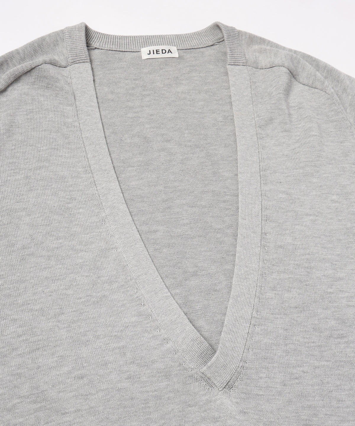 [SAMPLE] COTTON SILK V NECK KNIT