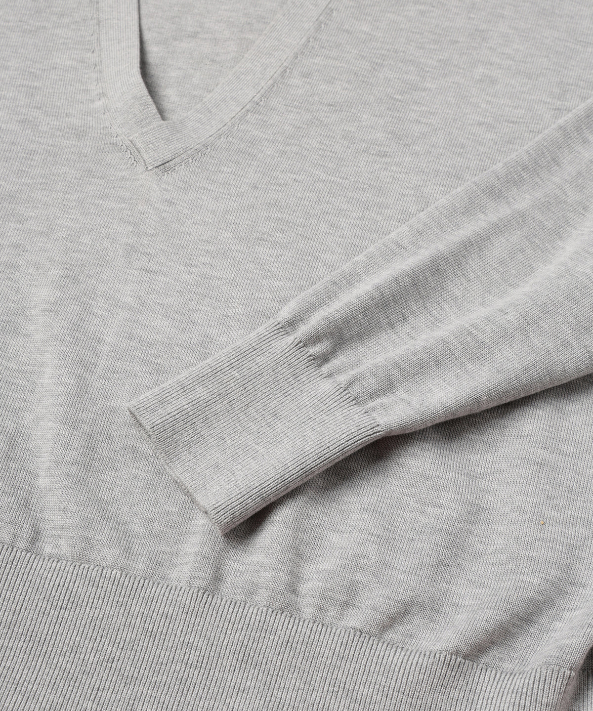 [SAMPLE] COTTON SILK V NECK KNIT