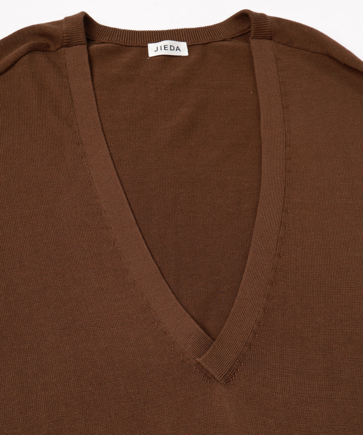 [SAMPLE] COTTON SILK V NECK KNIT