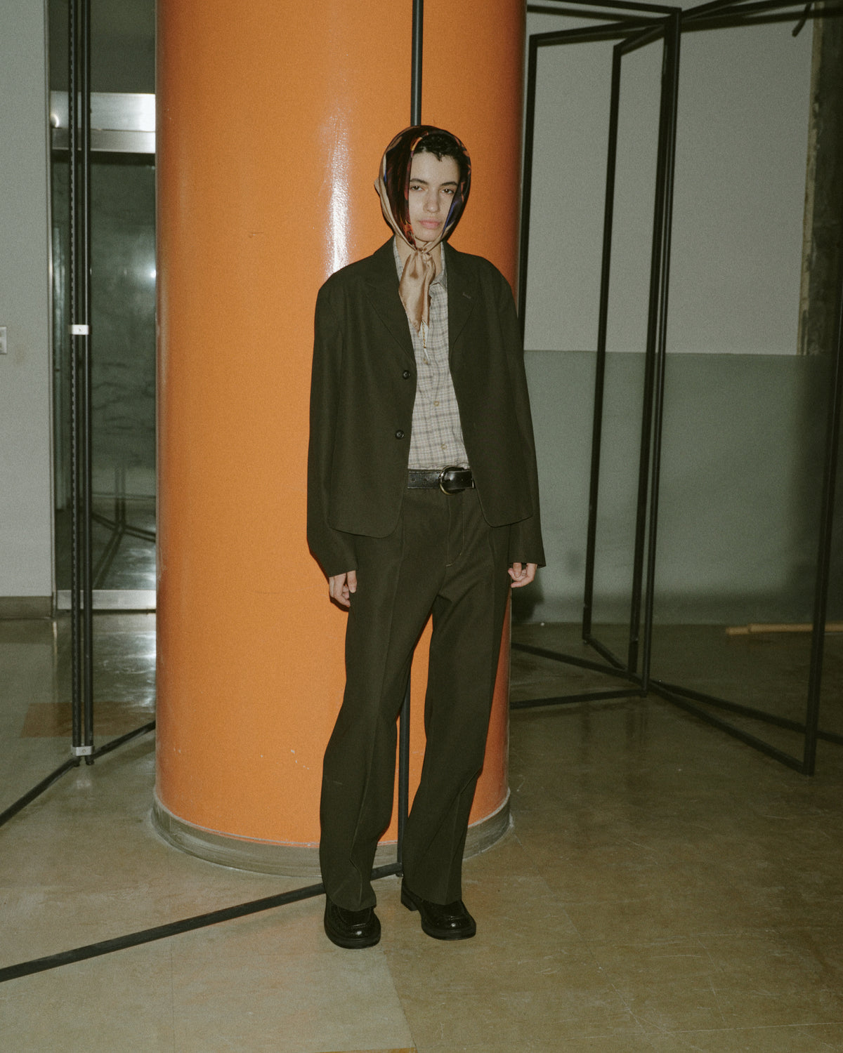 [SAMPLE] ONE TUCK SLACKS