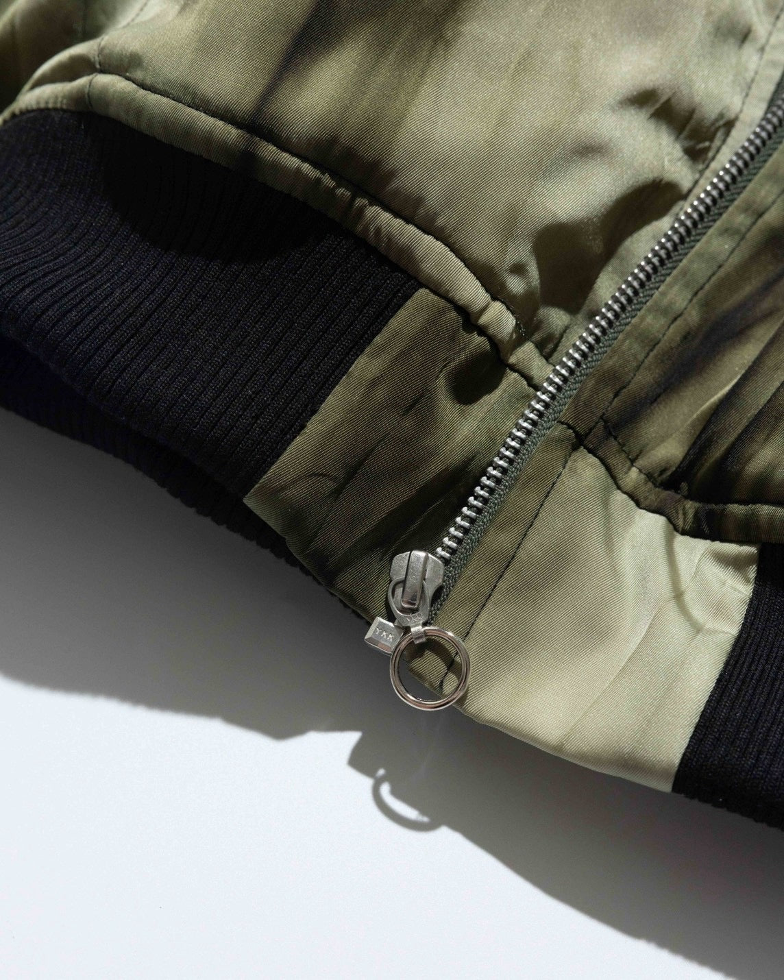 YANGI × JIEDA　Lambskin Collar Bomber Jacket