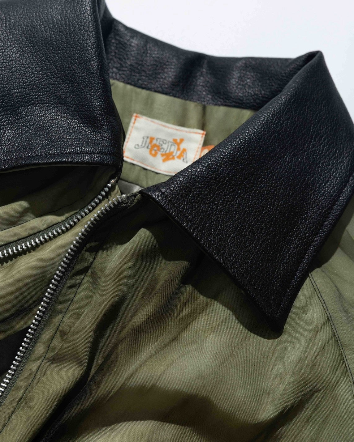 YANGI × JIEDA　Lambskin Collar Bomber Jacket