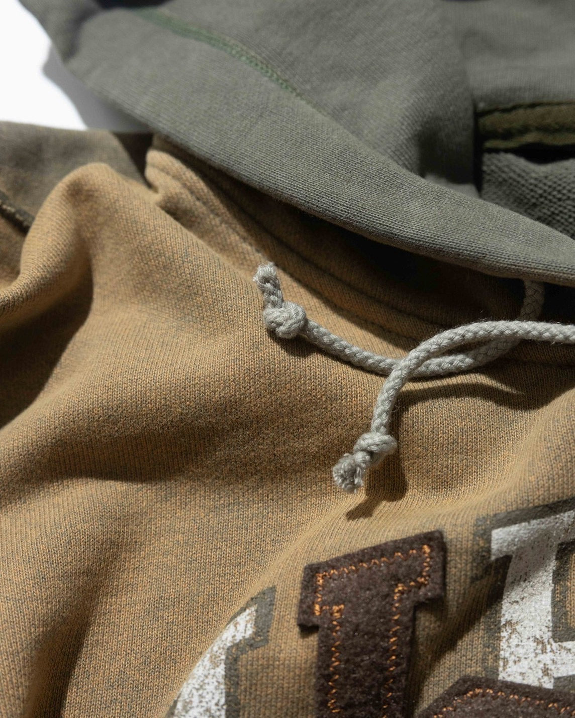 YANGI × JIEDA　Vintage Distressed Fades Hoodie