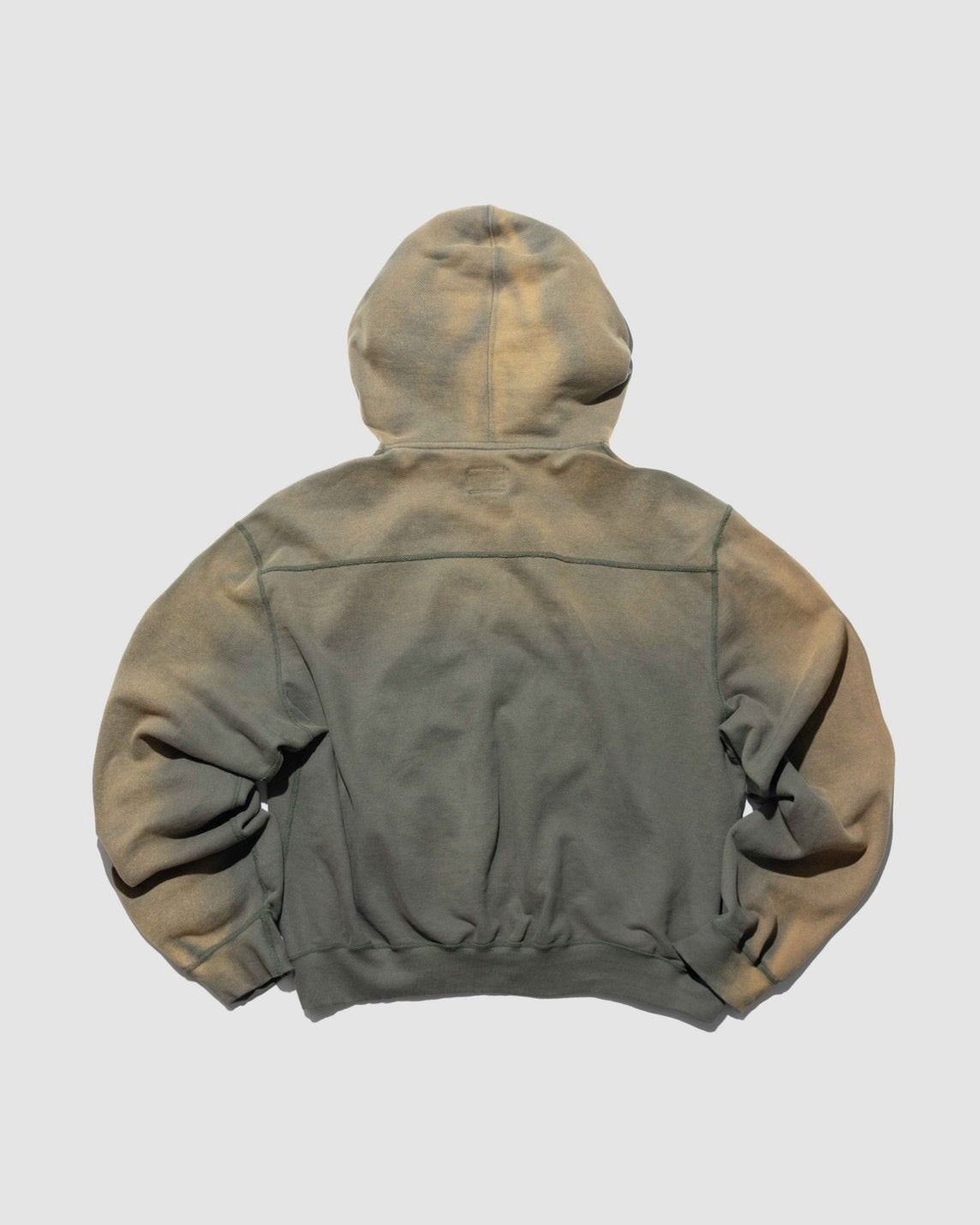 YANGI × JIEDA　Vintage Distressed Fades Hoodie