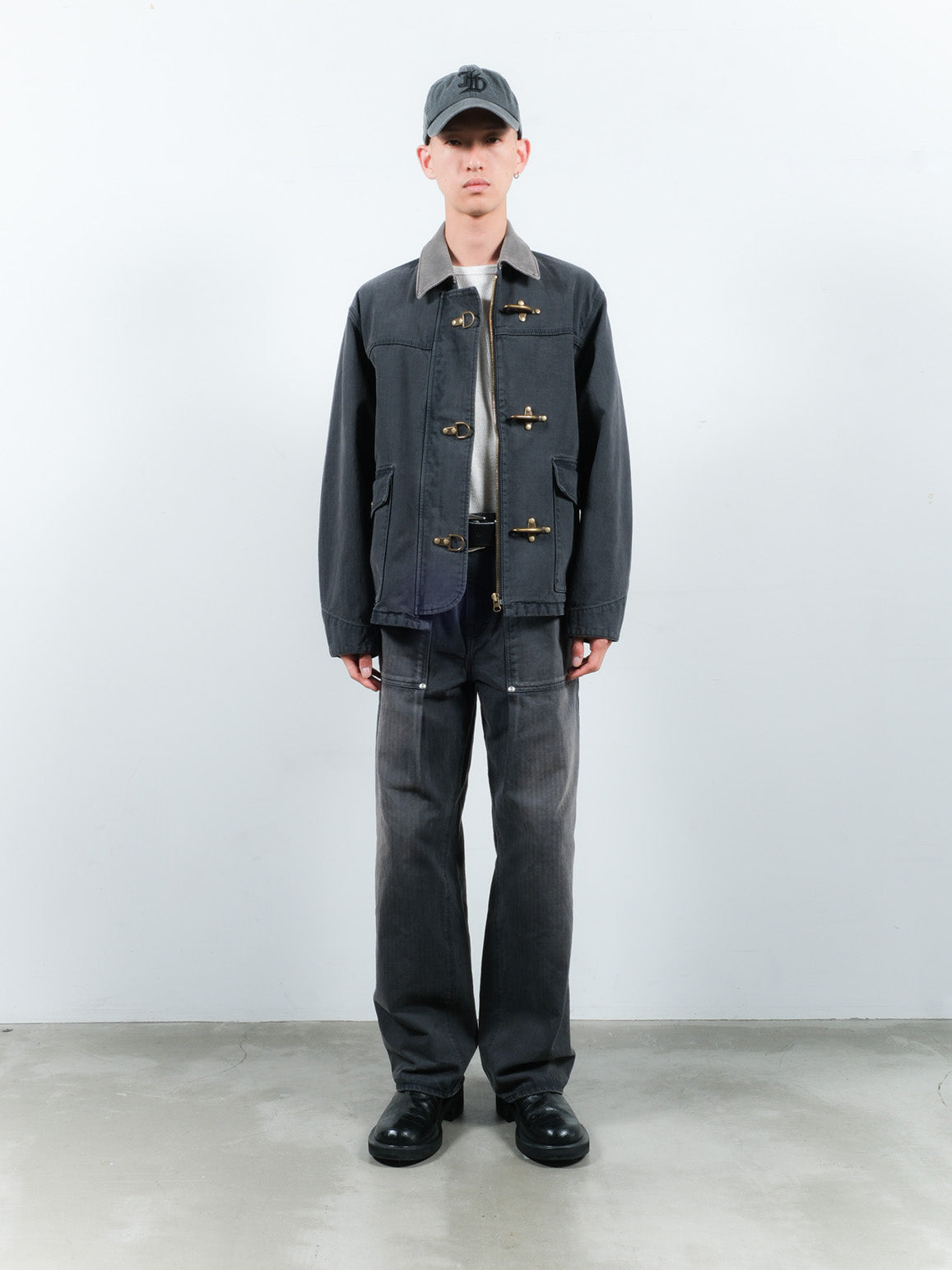 USED TWIST DENIM PANTS