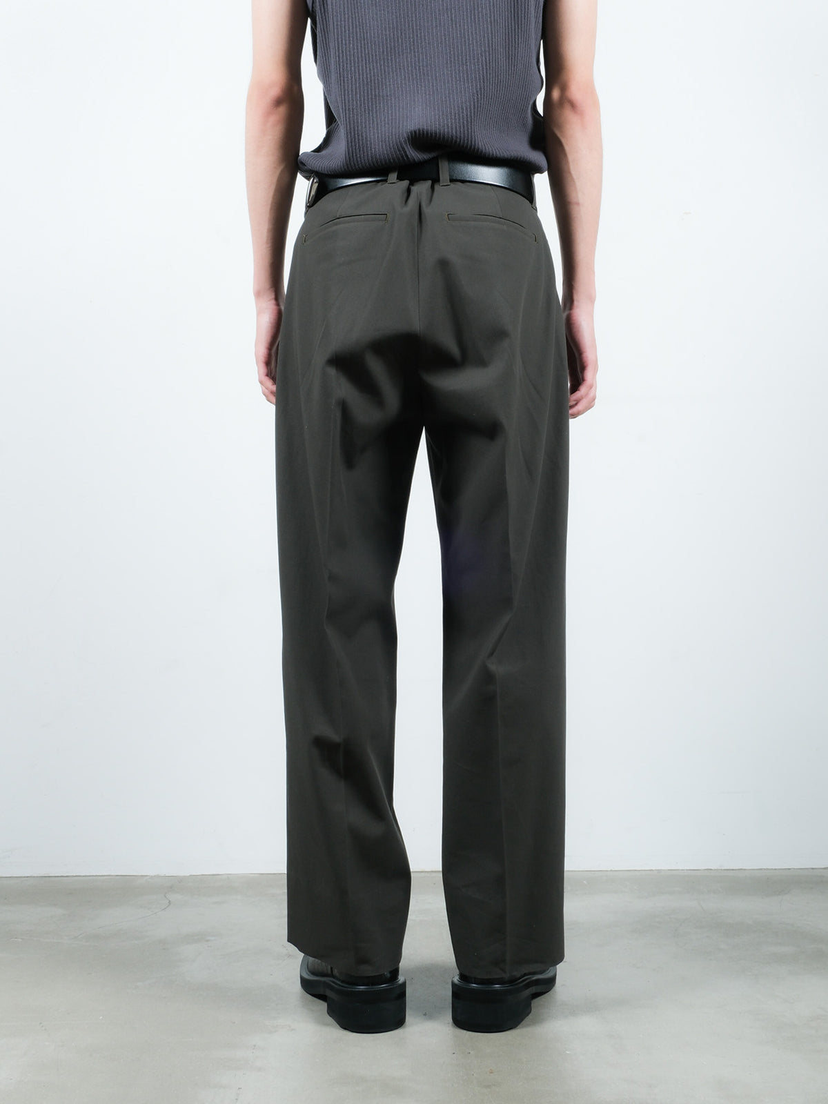 [SAMPLE] ONE TUCK SLACKS