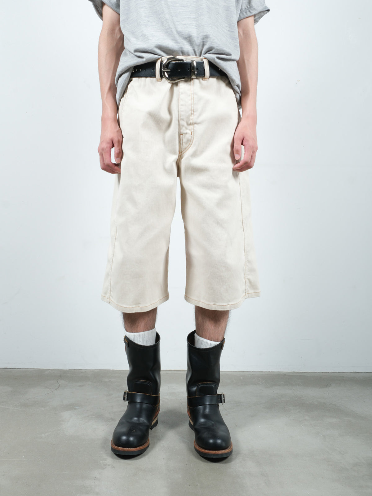 3D 3/4 FADE PIQUE PANTS