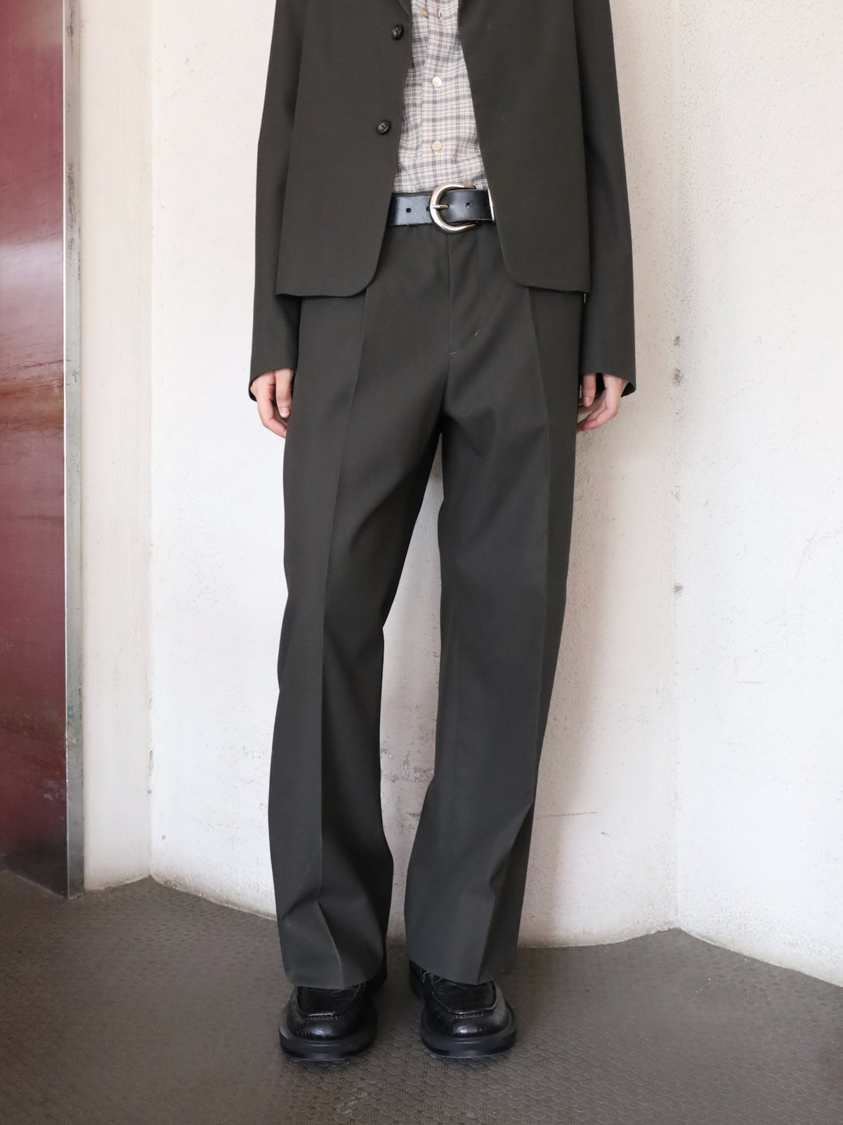 [SAMPLE] ONE TUCK SLACKS
