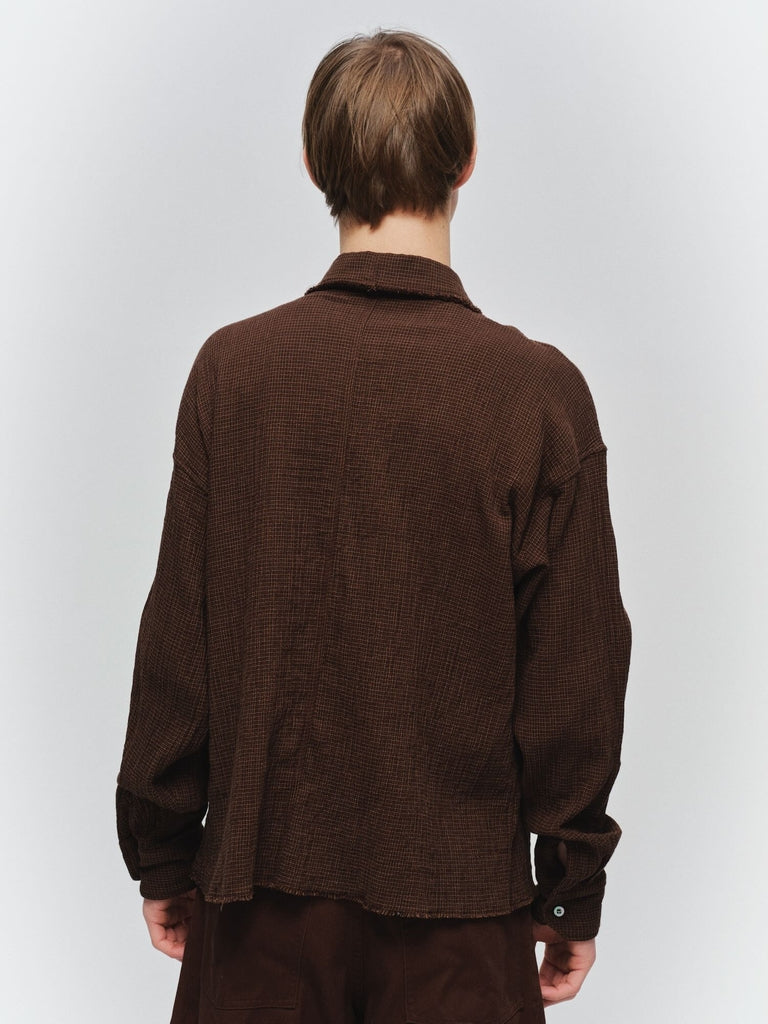 CUT-OFF SHORT SHIRT