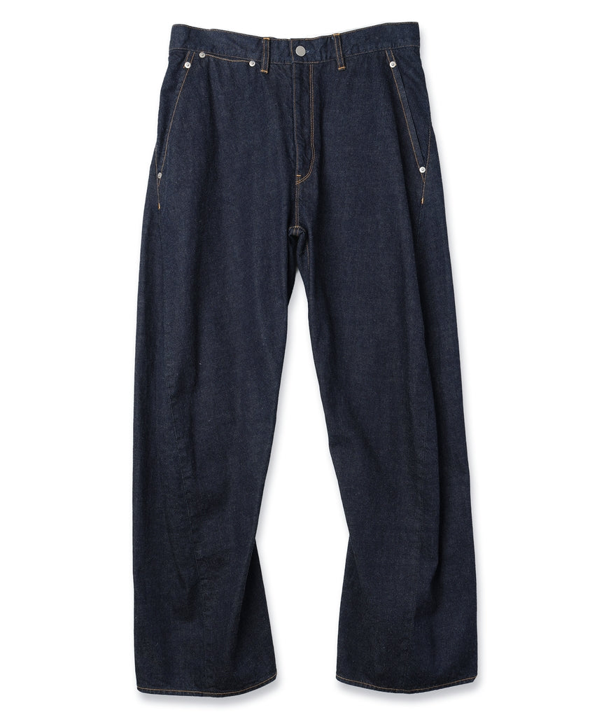 3D CUTTING DENIM PANTS