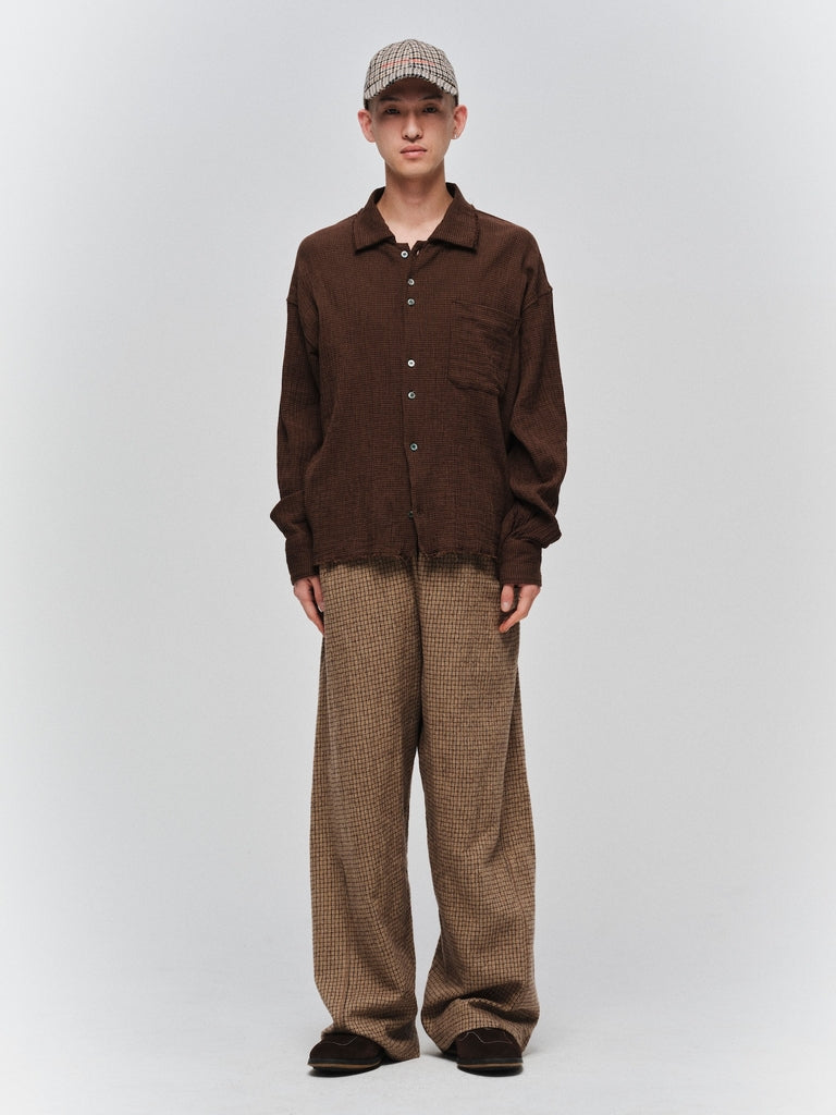 CUT-OFF SHORT SHIRT