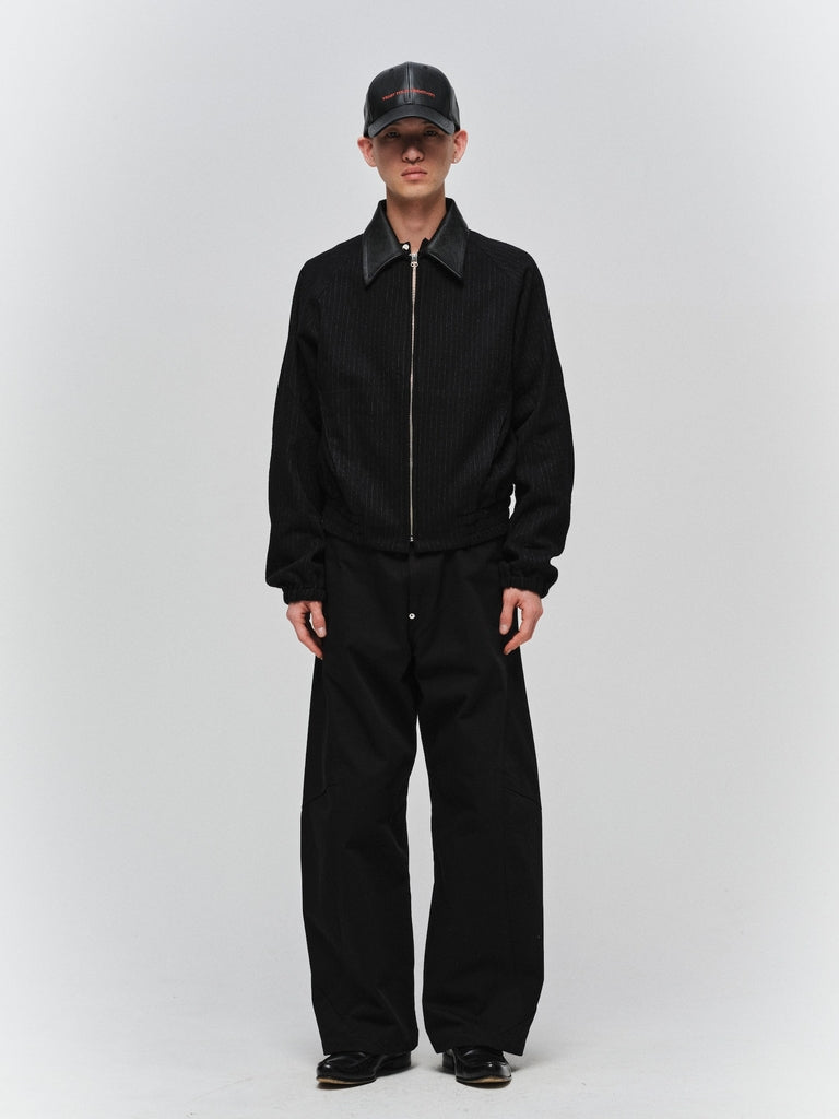 DRAPING CHINO PANTS