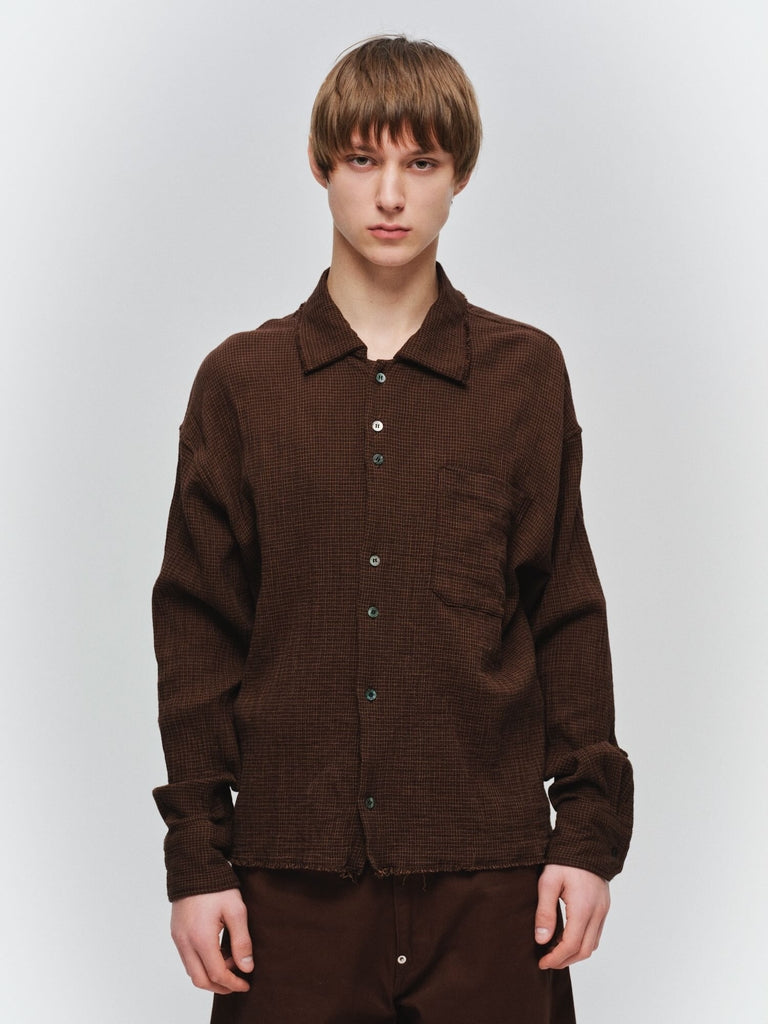 CUT-OFF SHORT SHIRT