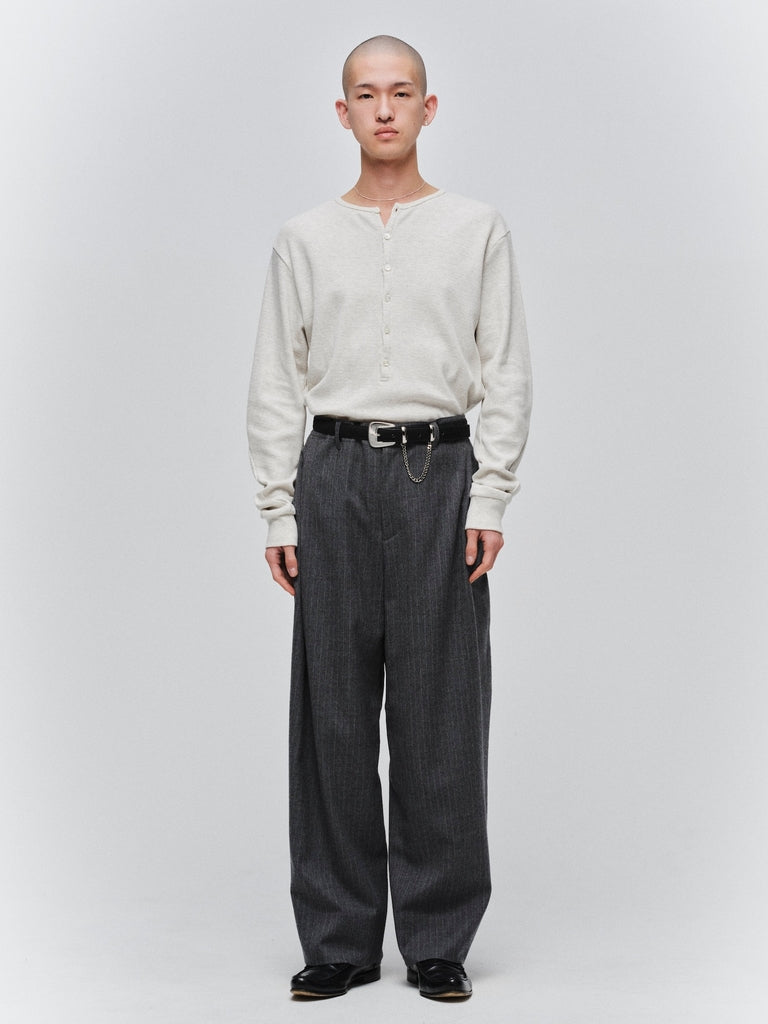 DRAPING TUCK SLACKS