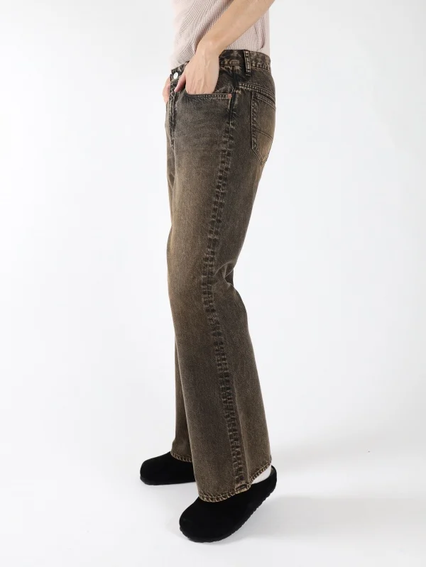 REGULAR FIT DENIM PANTS