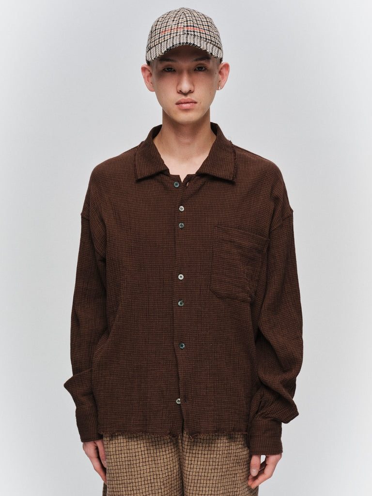 CUT-OFF SHORT SHIRT