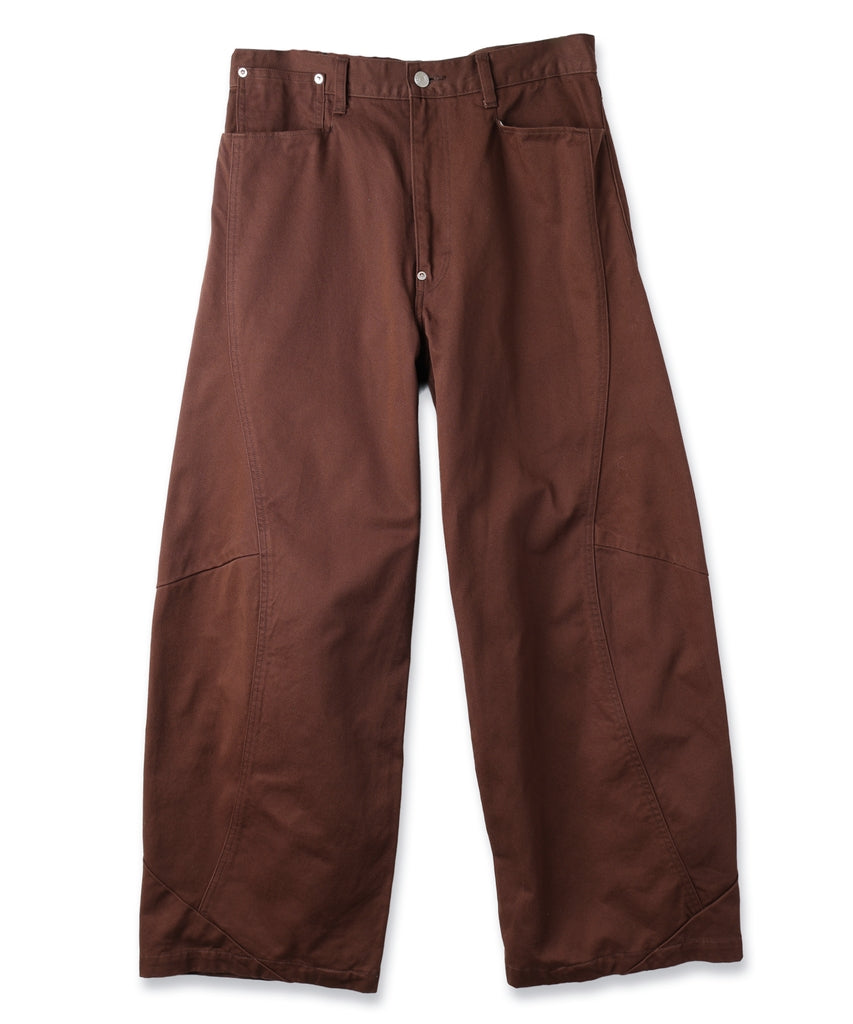DRAPING CHINO PANTS