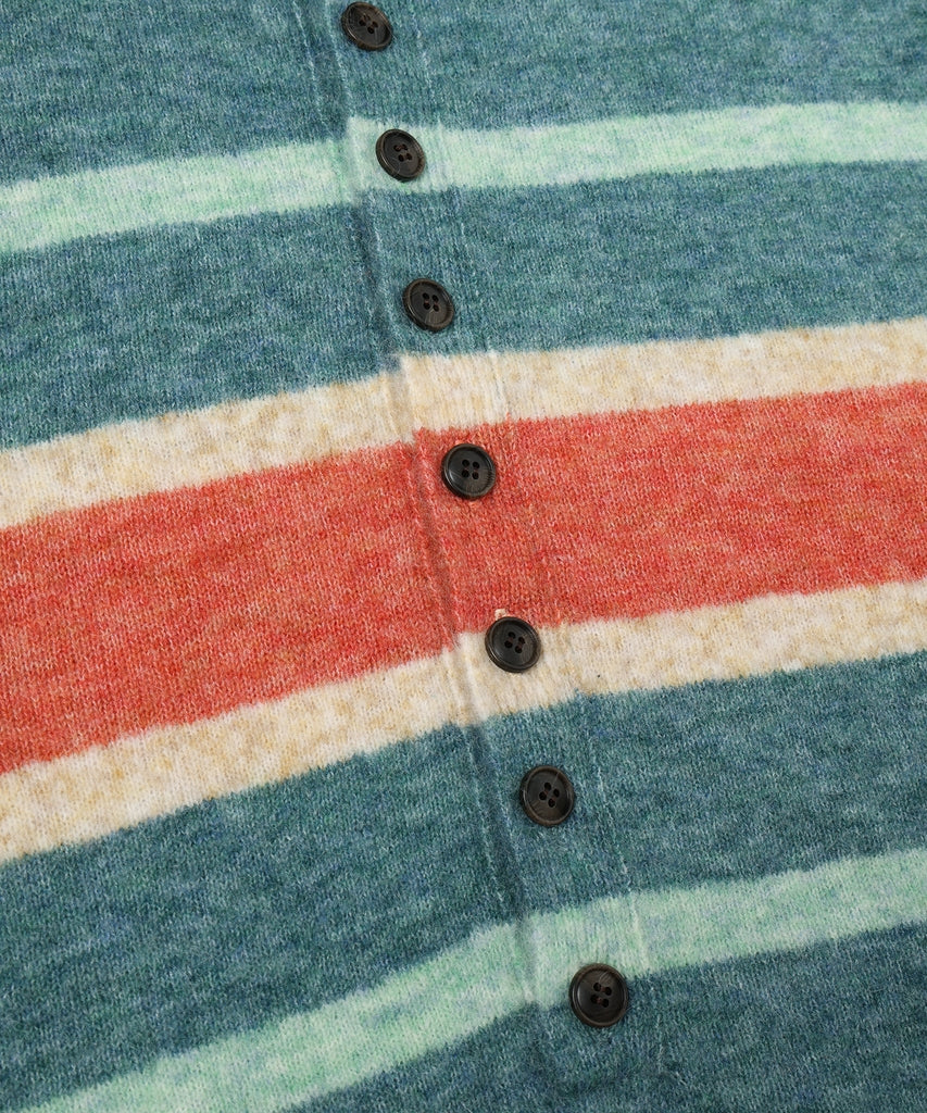 STRIPED KNIT POLO
