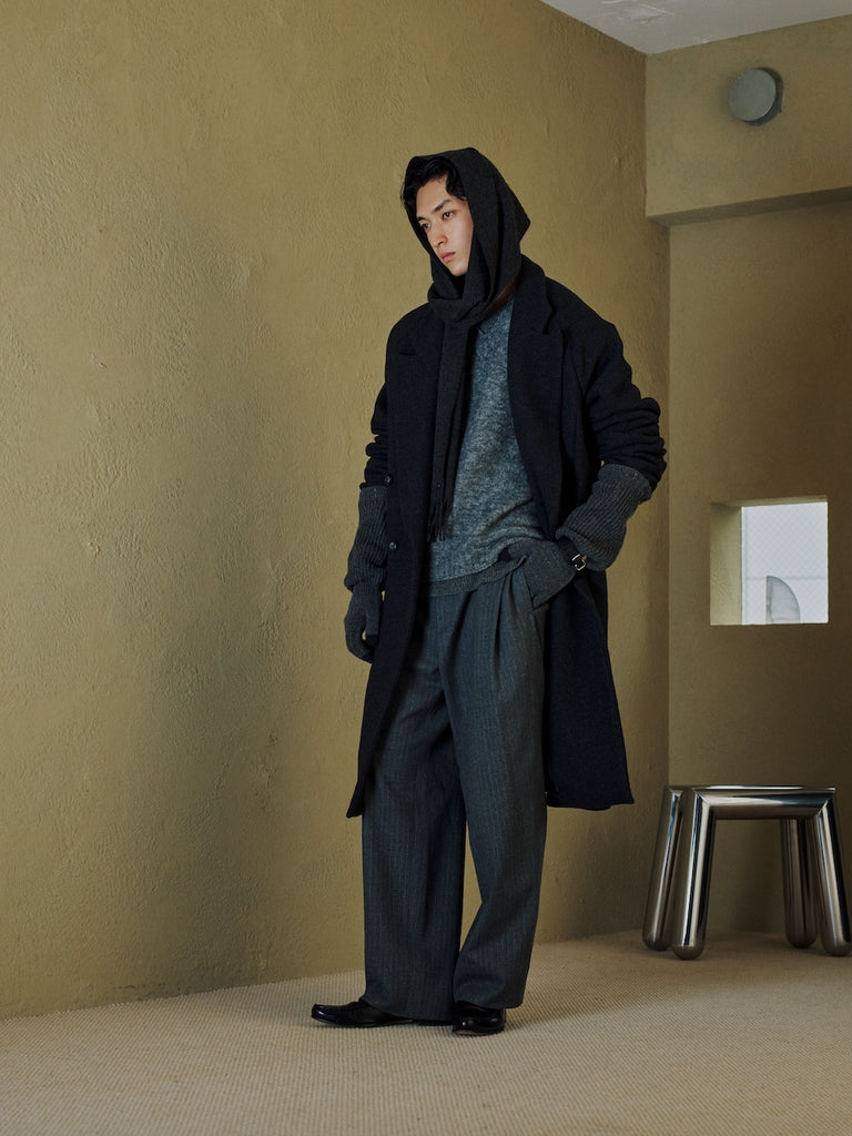 DRAPING TUCK SLACKS