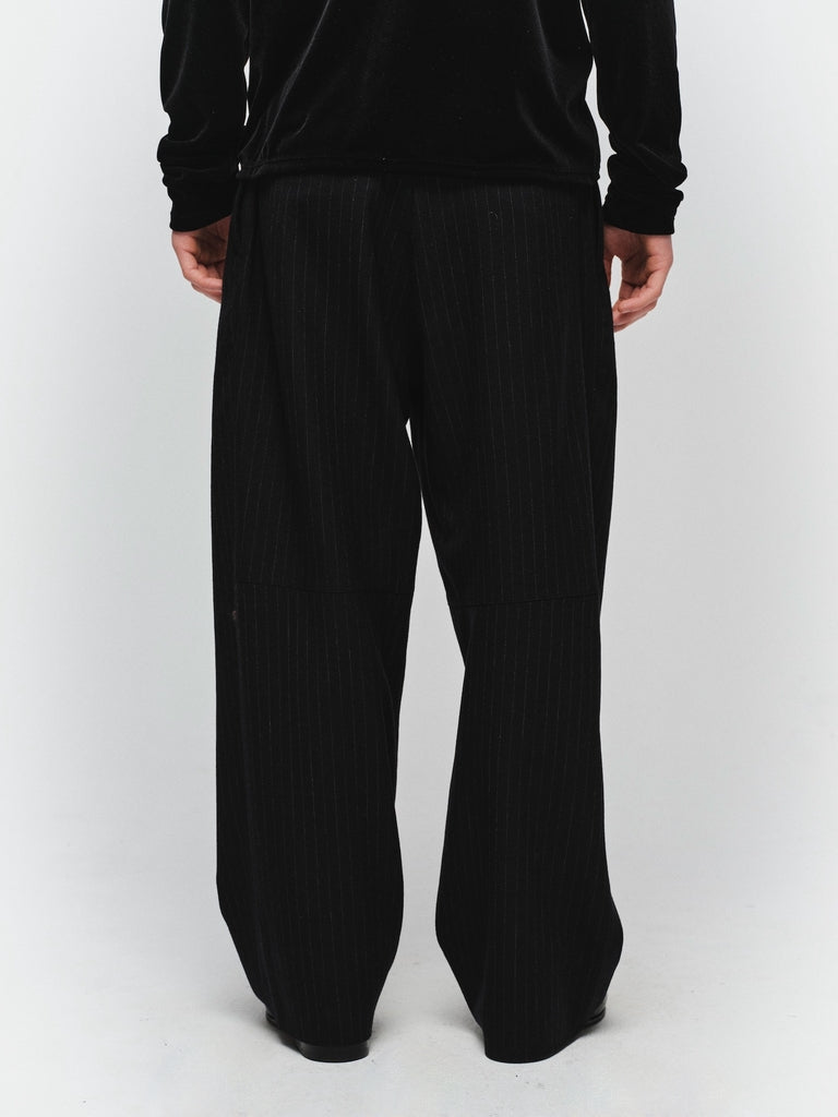 DRAPING TUCK SLACKS