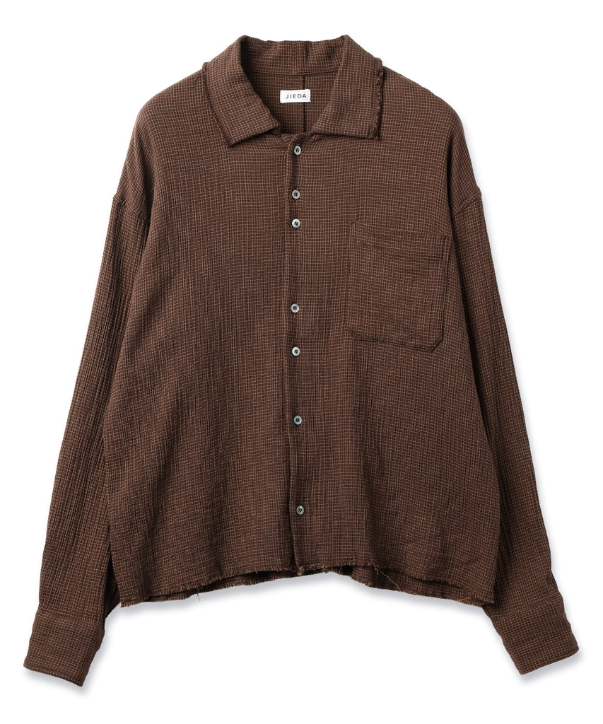 CUT-OFF SHORT SHIRT
